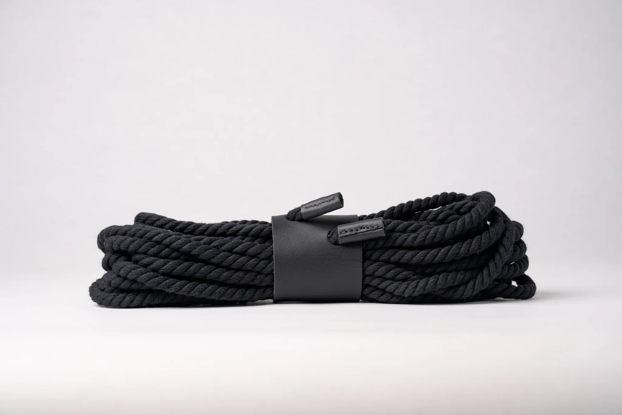 6mm Cotton Shibari Rope - Black - Image 3