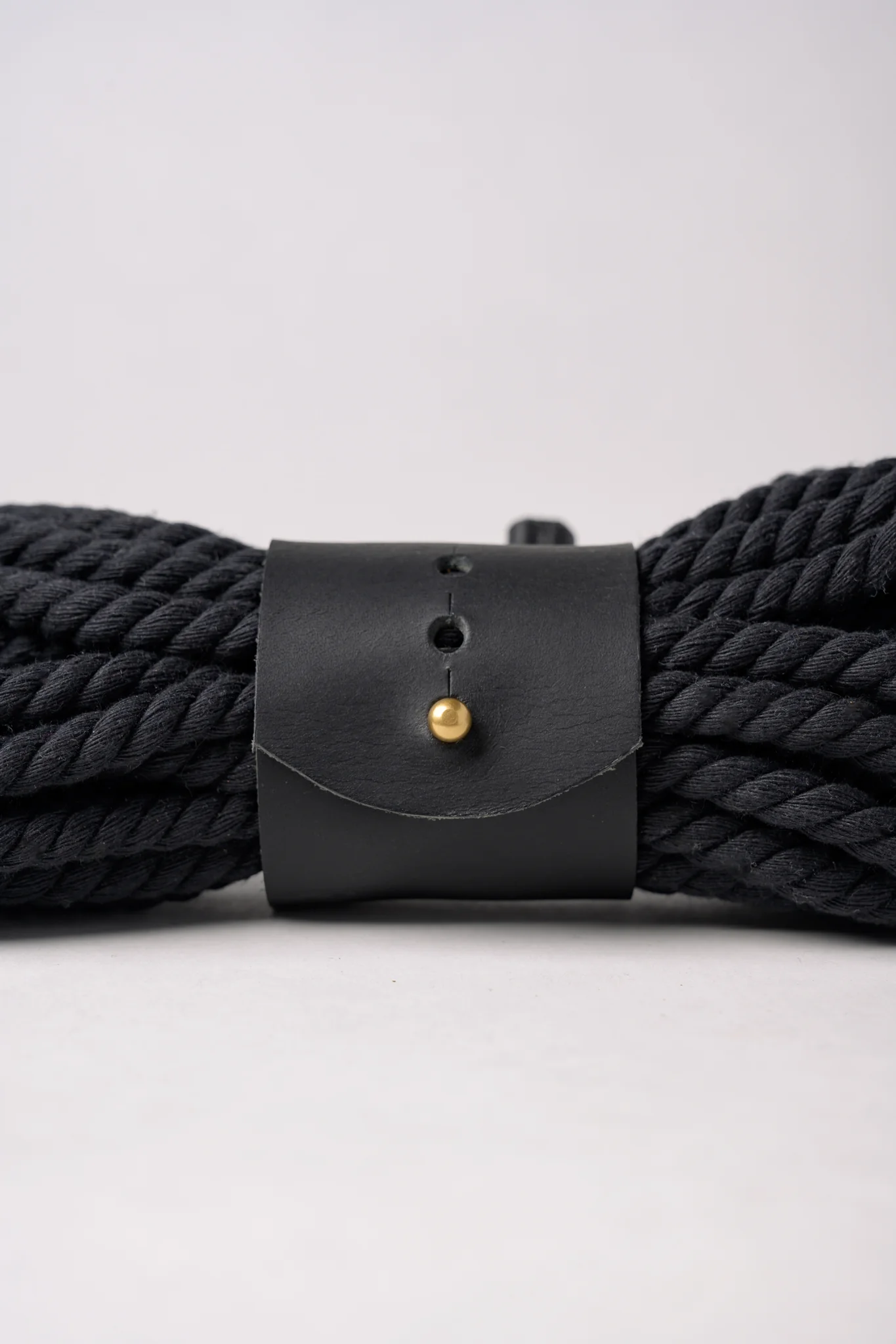 6mm Cotton Shibari Rope - Black - Image 4