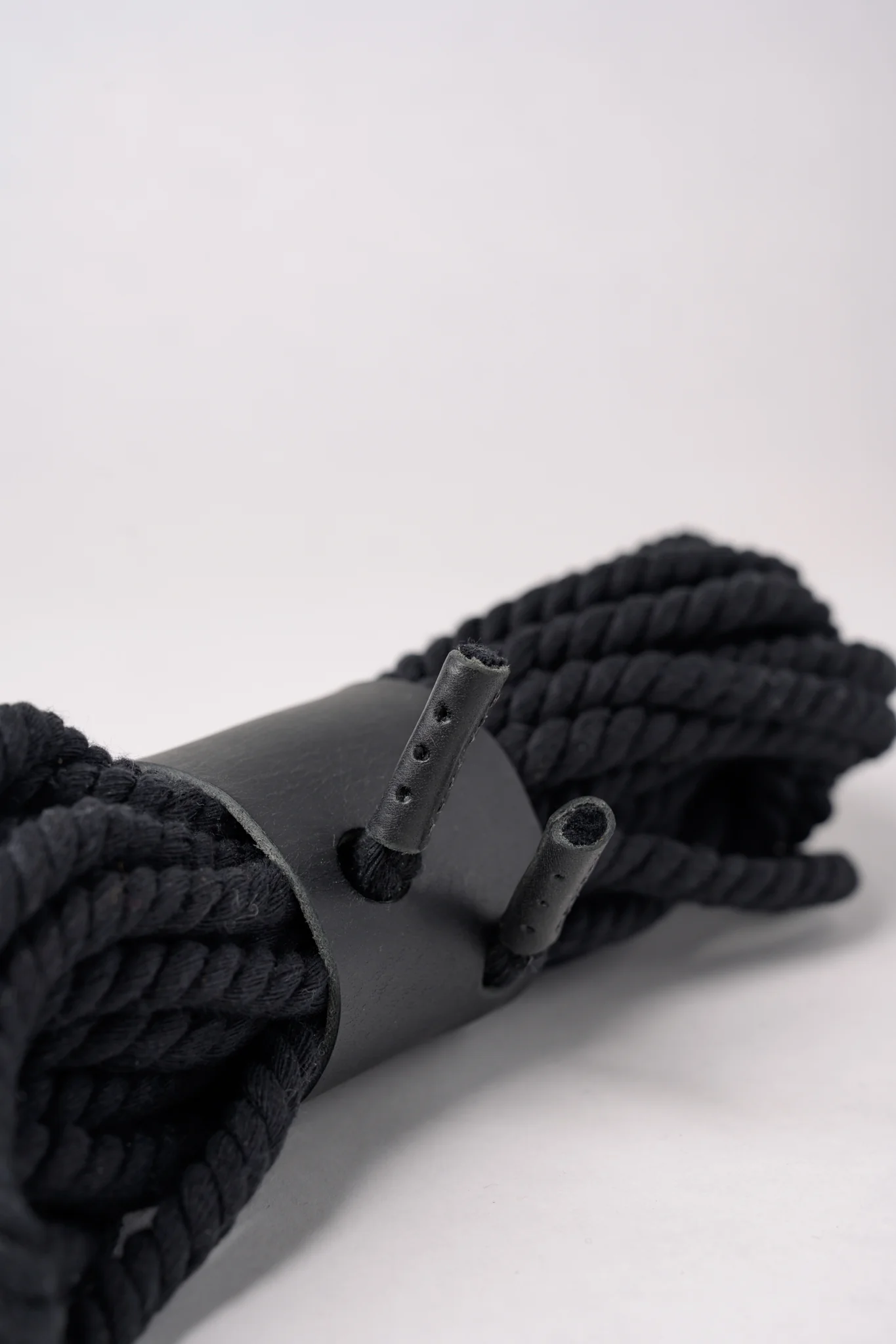 6mm Cotton Shibari Rope - Black - Image 5