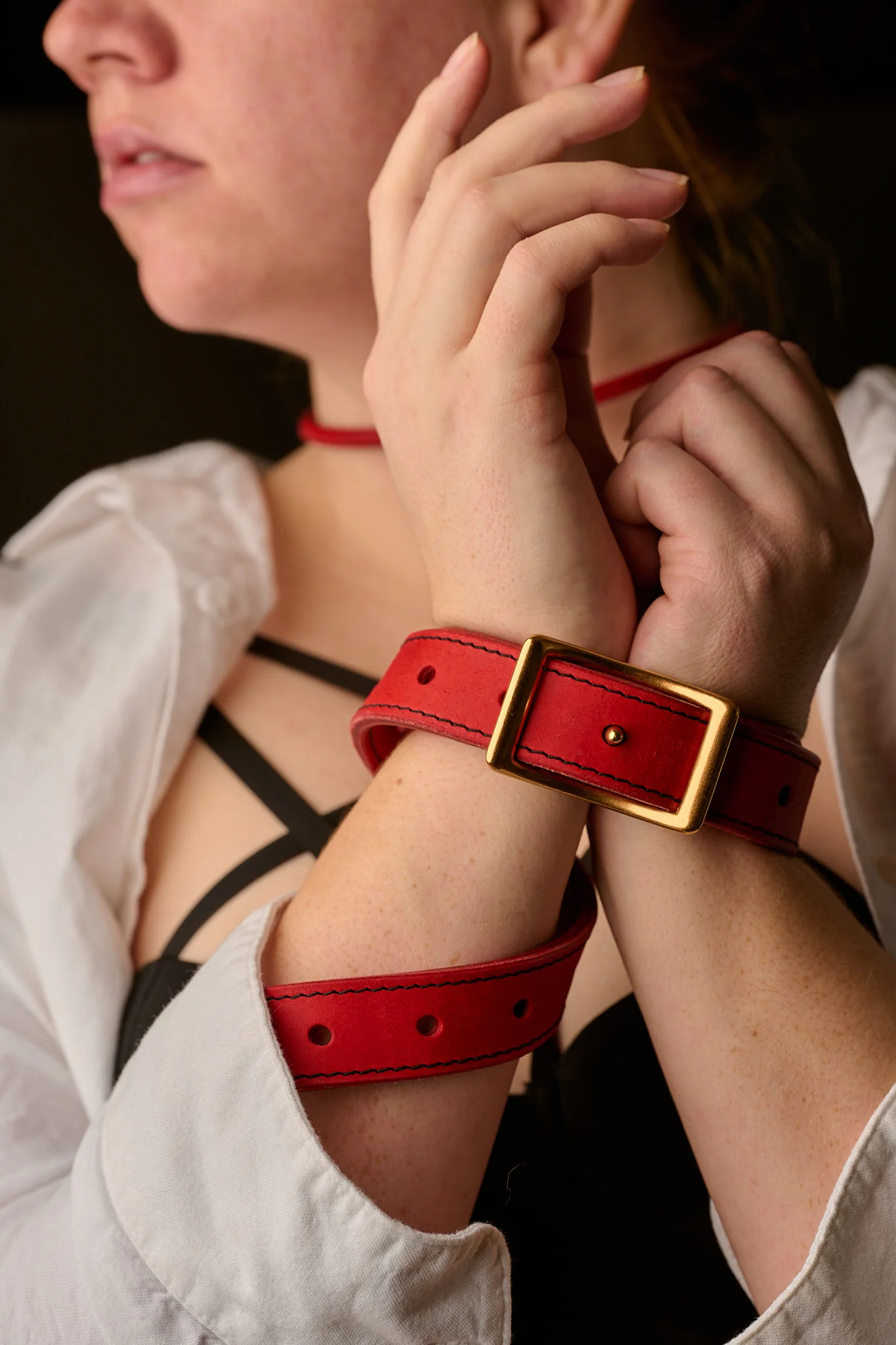 Subby Strap | Leather BDSM Restraint - Image 7
