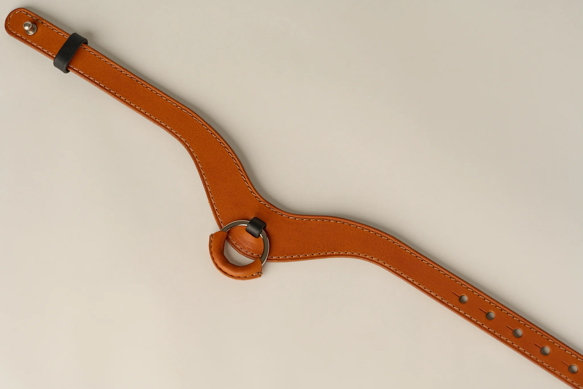 The Honeydew | Leather Collar with O Ring - Image 7