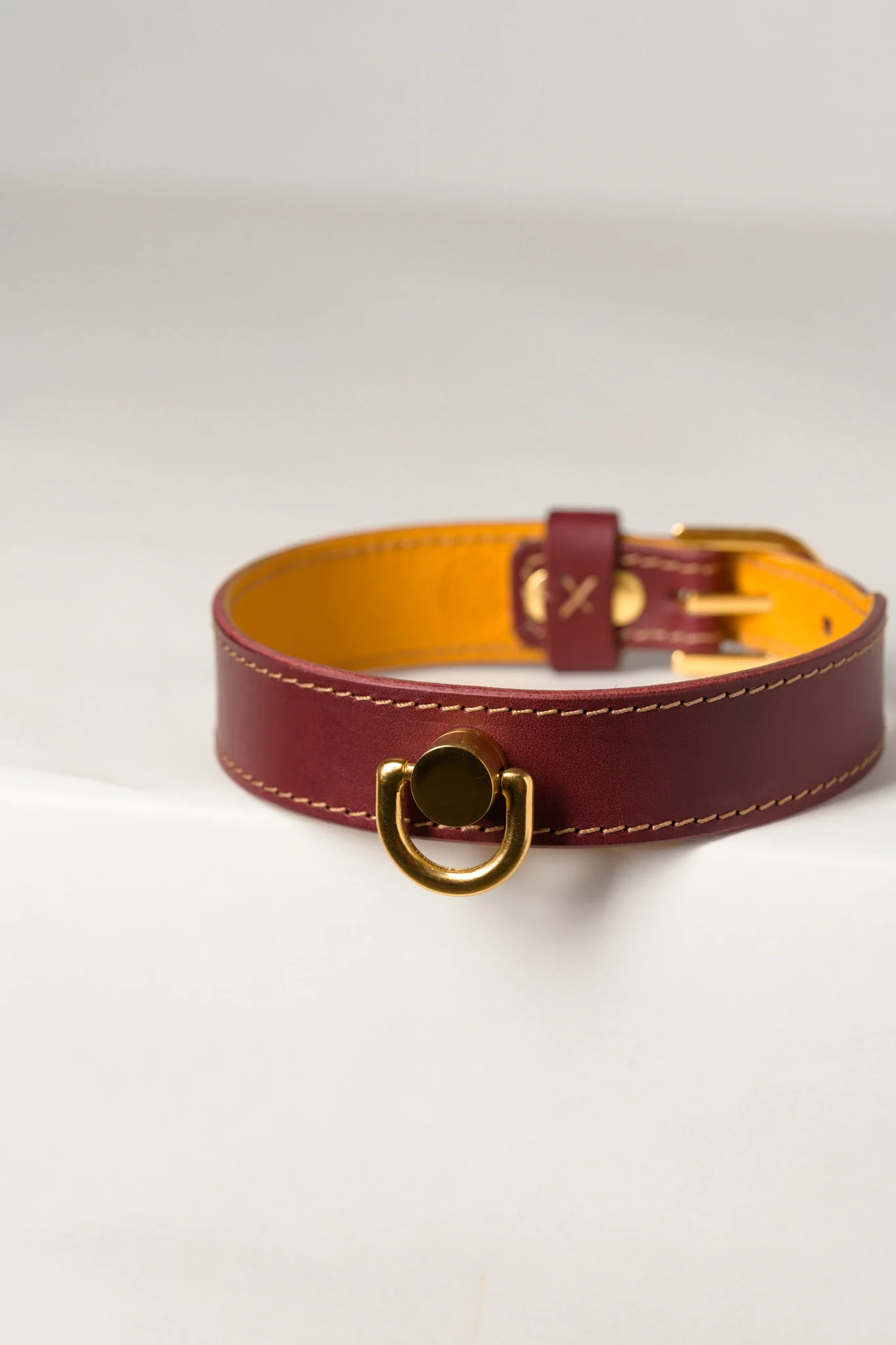 The Muse | Luxury Leather Bondage Collar - Image 4